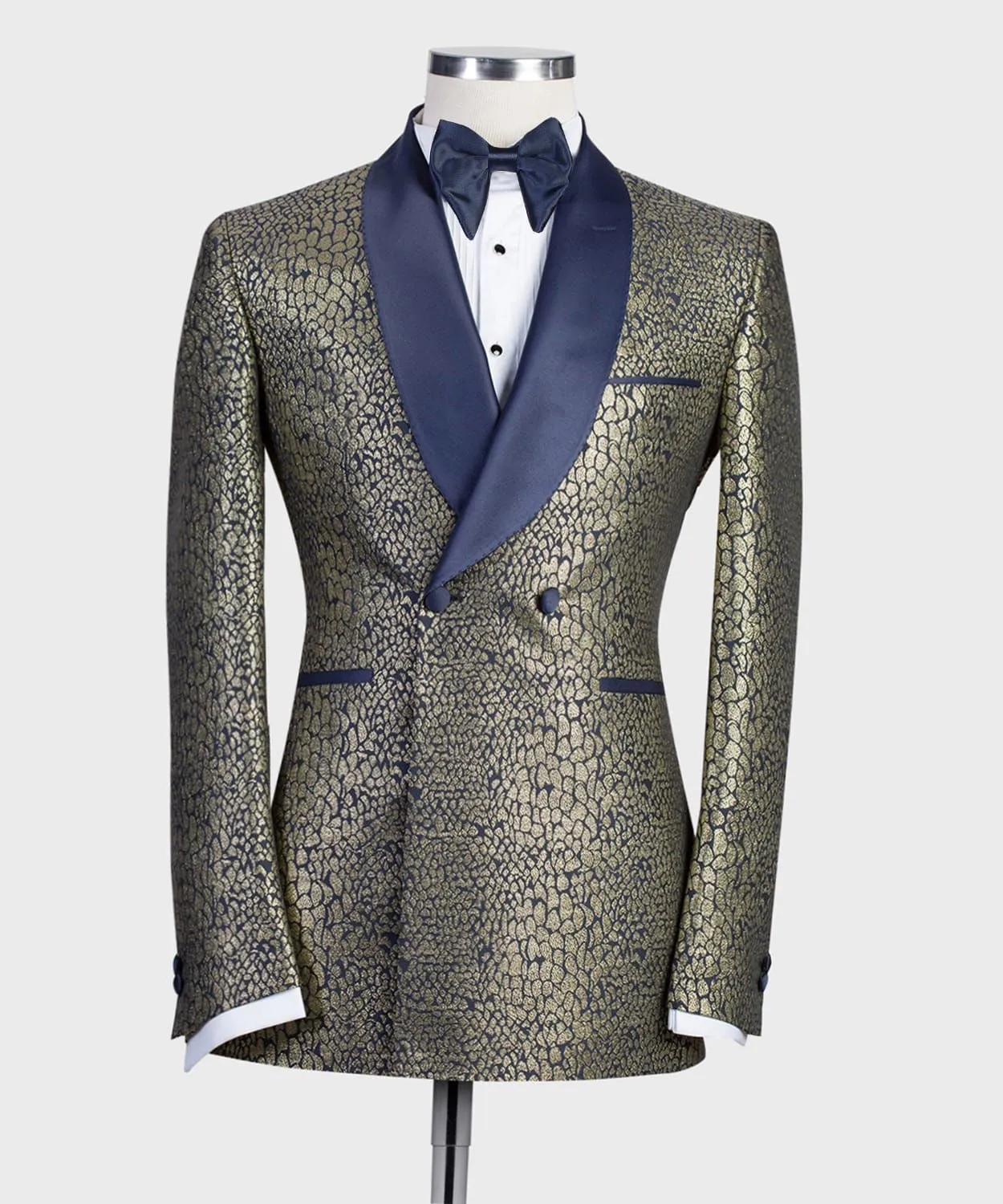 42R - Gold Foil Tux - FS