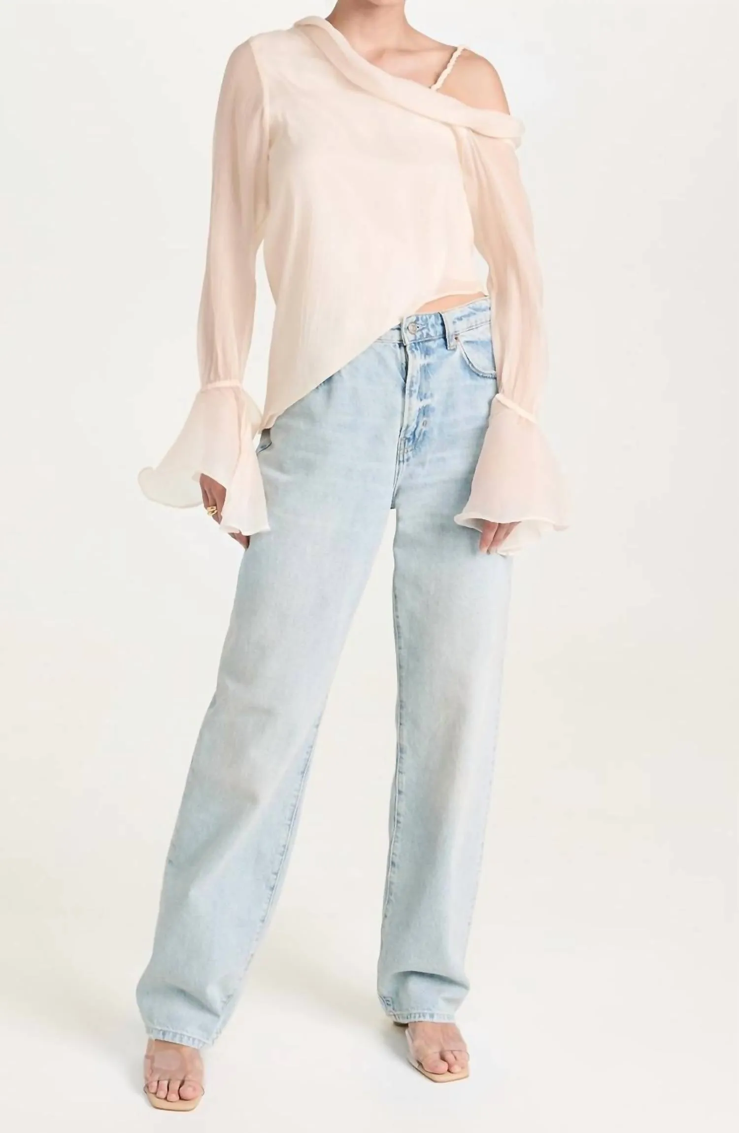 Aje. - Edith Draped Top