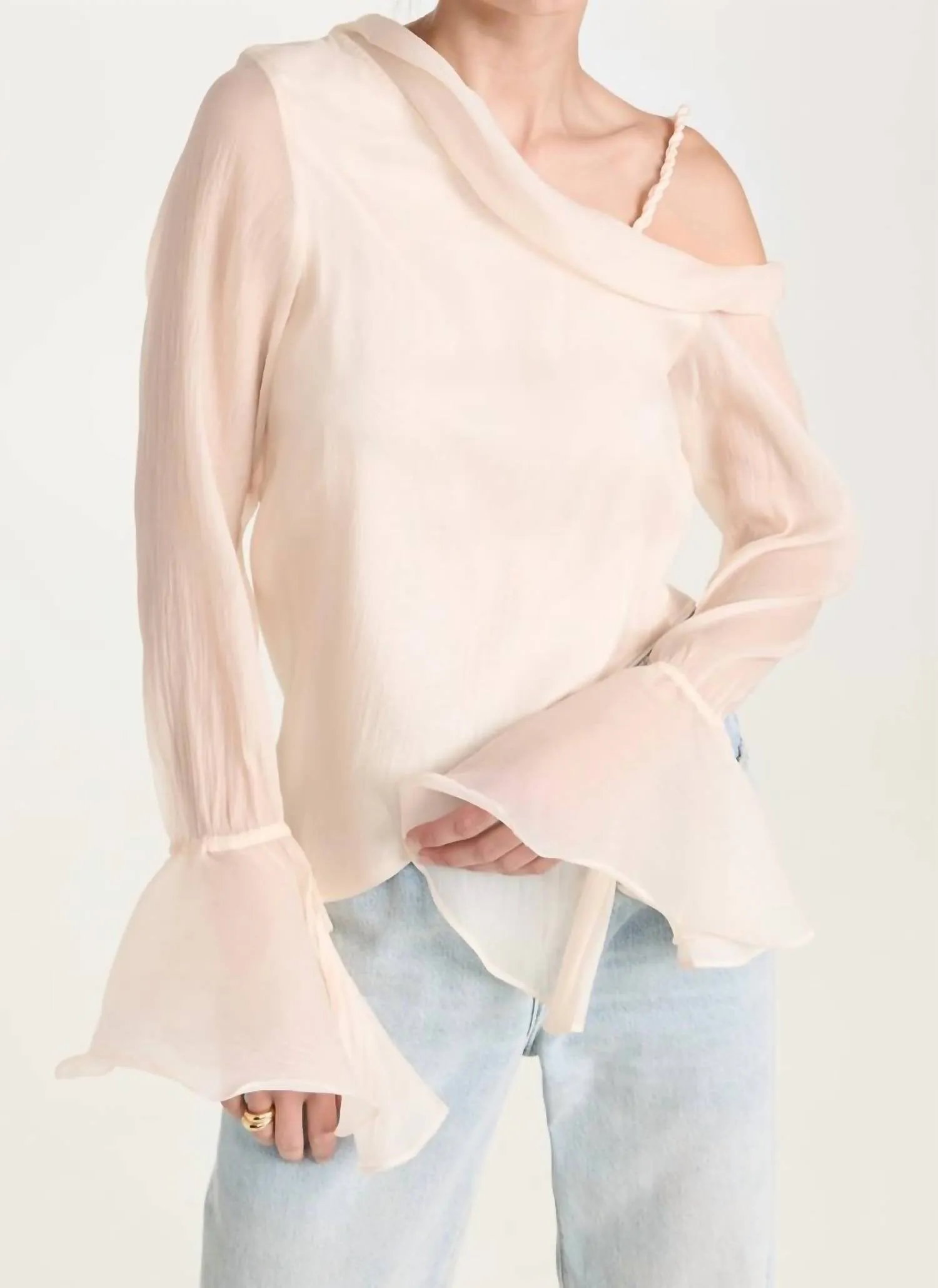 Aje. - Edith Draped Top