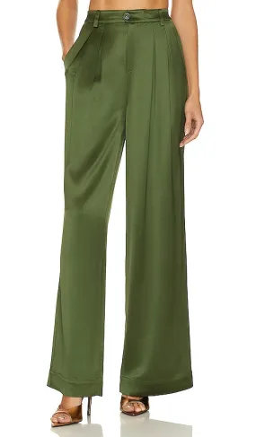 CAMI NYC Davina Pant in Dark Green
