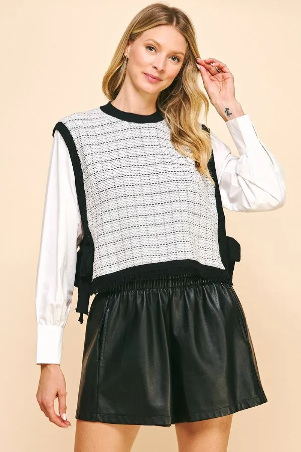 Carmen Sweater Blouse - FINAL SALE