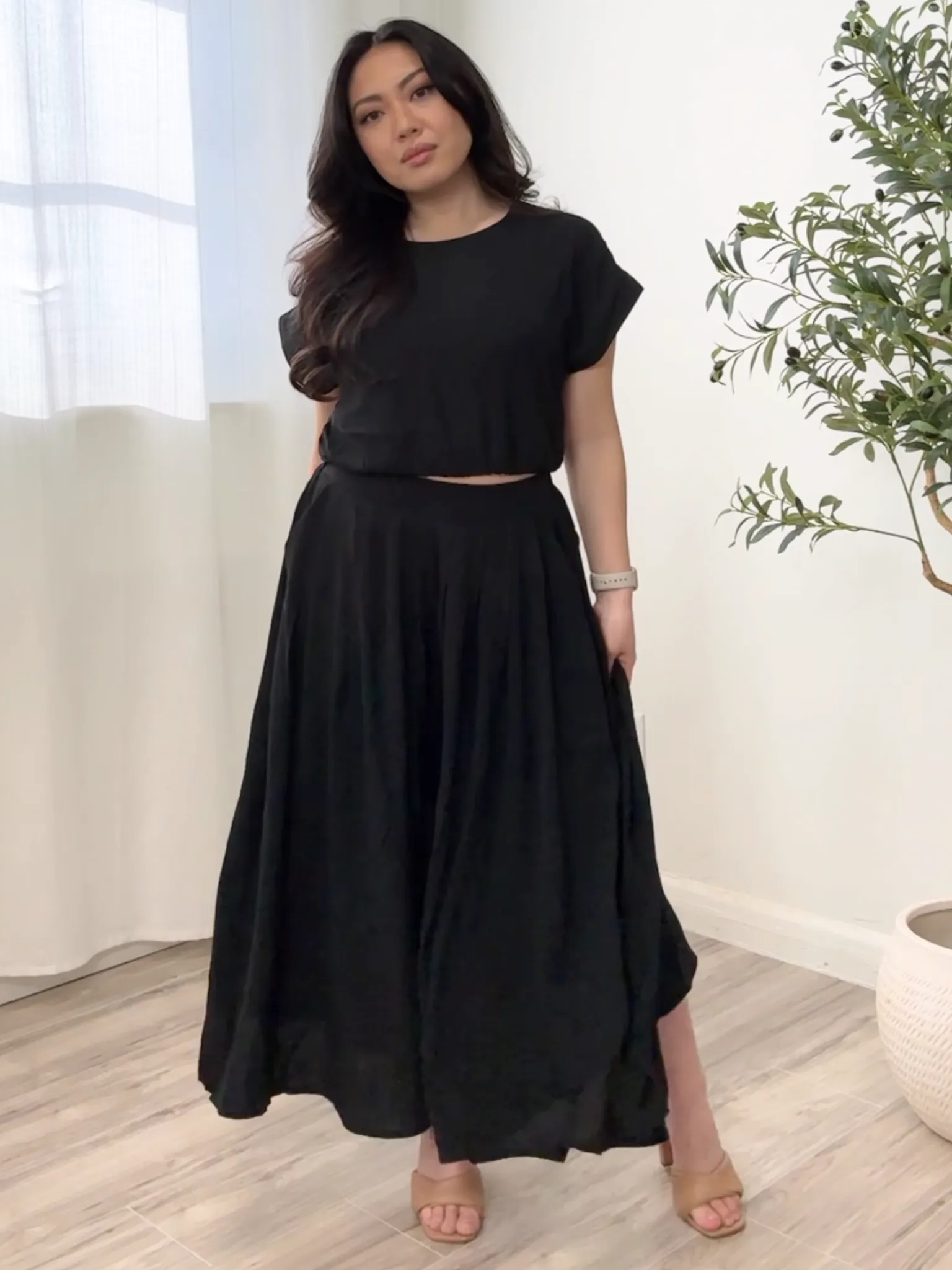 Forby Culotte Pant Set