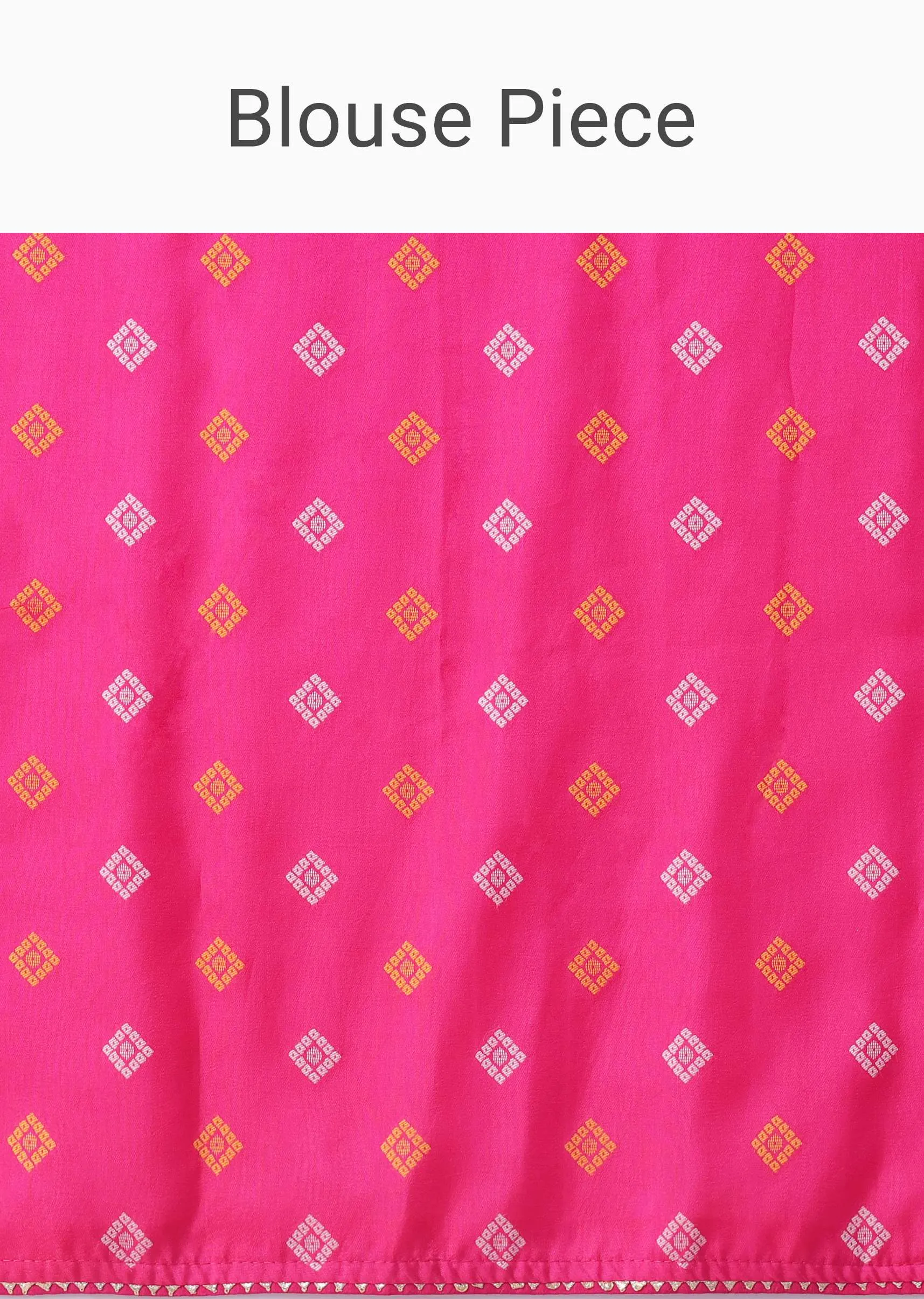 High-Risk Red Woven Ombre Saree In Organza