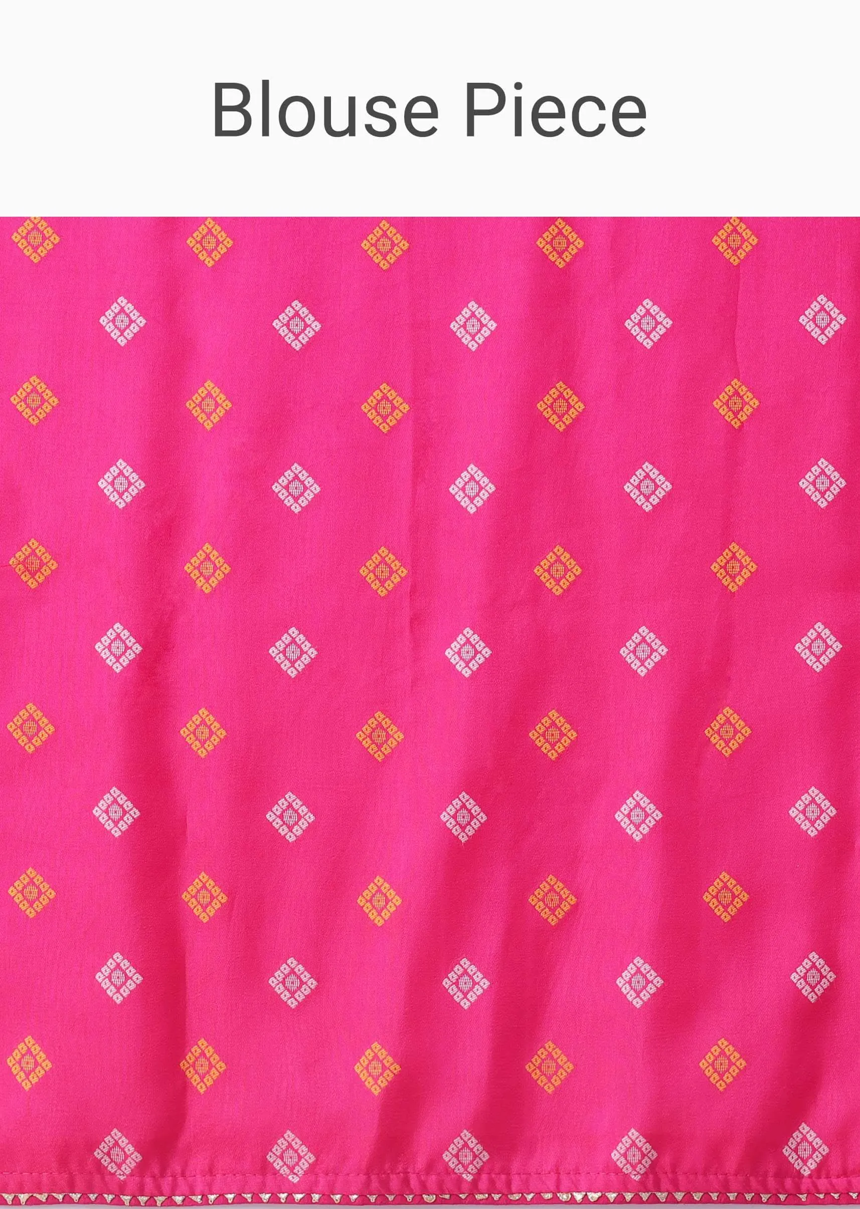 High-Risk Red Woven Ombre Saree In Organza