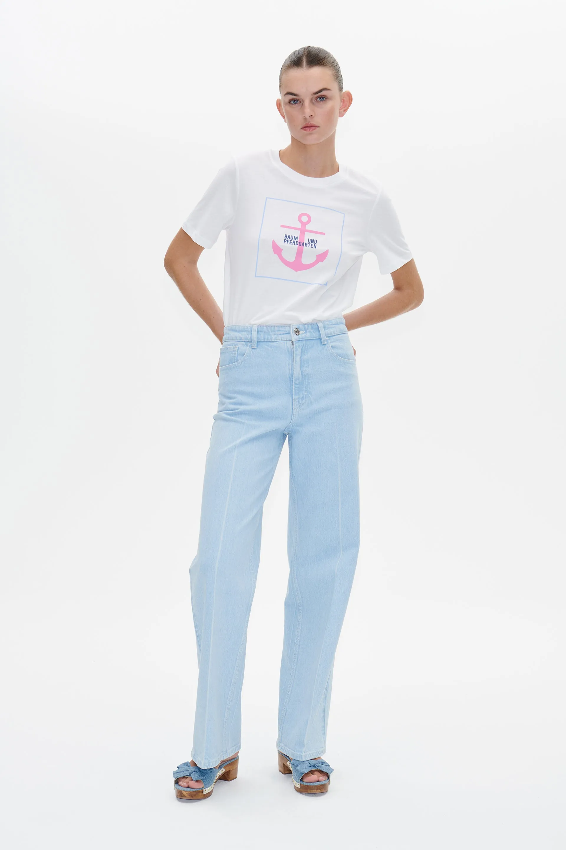 JAWO | White Pink Anchor