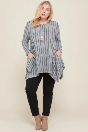 Let Loose Striped Tunic Top Let Loose Striped Tunic Top