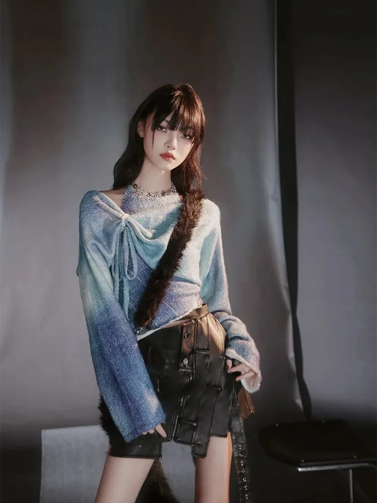 Marble Refreshing Gradation Layered Tops【s0000004027】