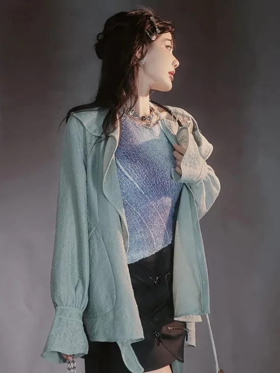 Marble Refreshing Gradation Layered Tops【s0000004027】