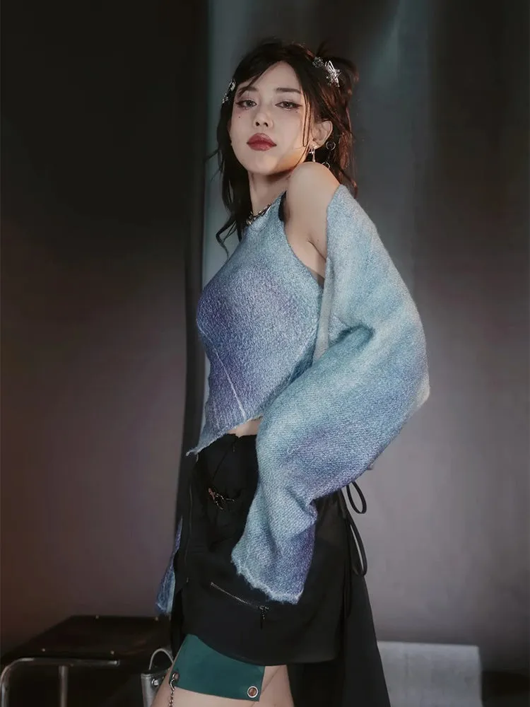 Marble Refreshing Gradation Layered Tops【s0000004027】