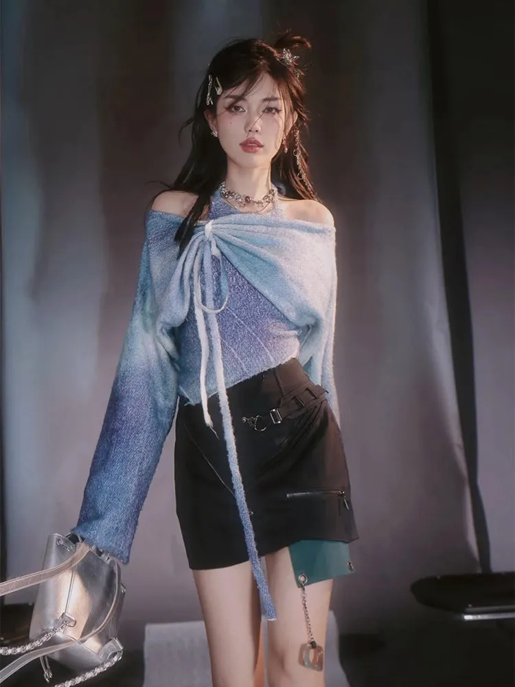 Marble Refreshing Gradation Layered Tops【s0000004027】