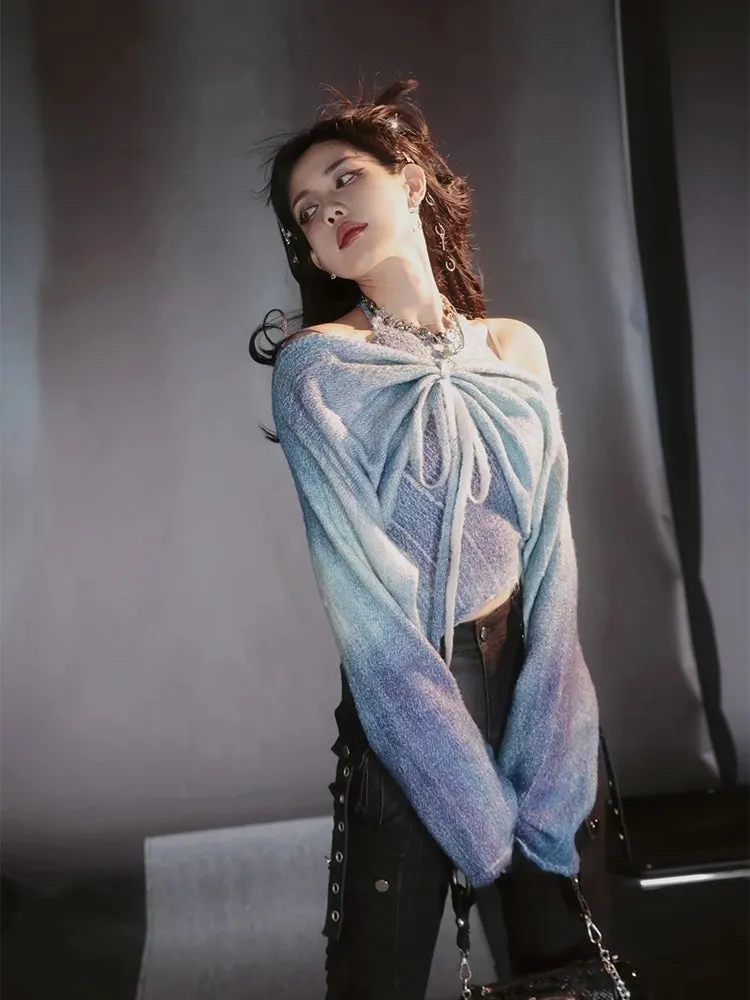 Marble Refreshing Gradation Layered Tops【s0000004027】