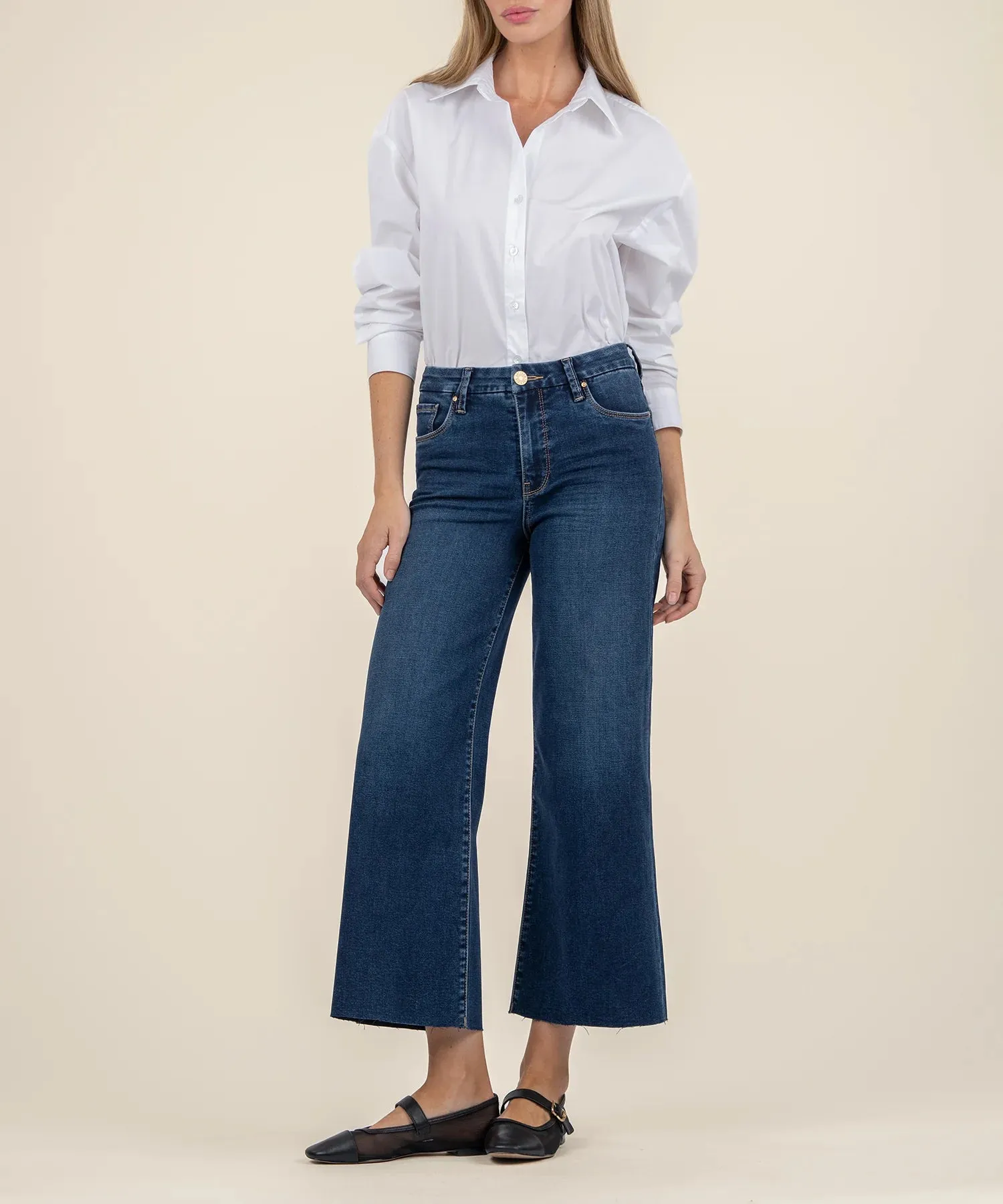 Meg Wide Leg Jeans Demure