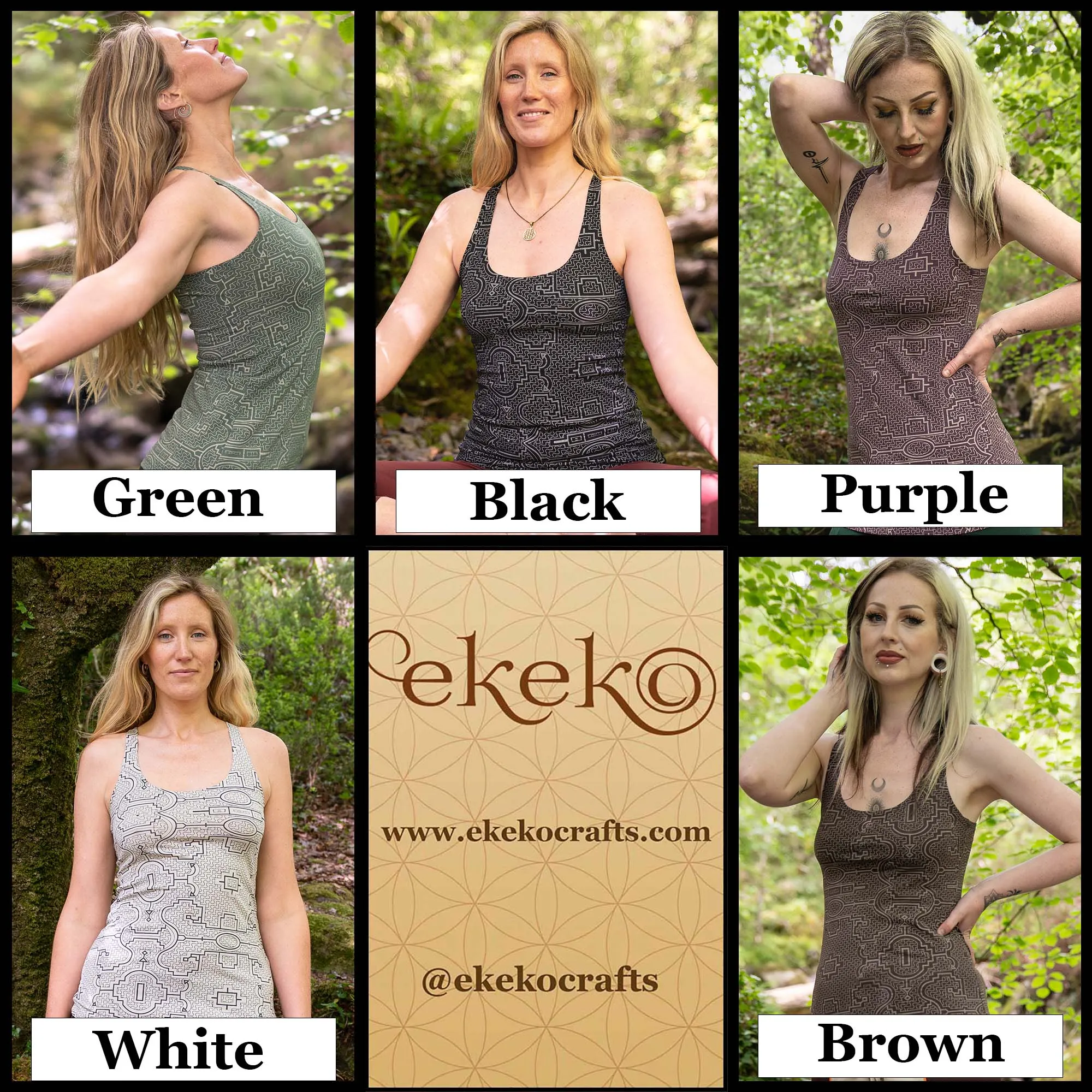 Organic Shipibo Tank