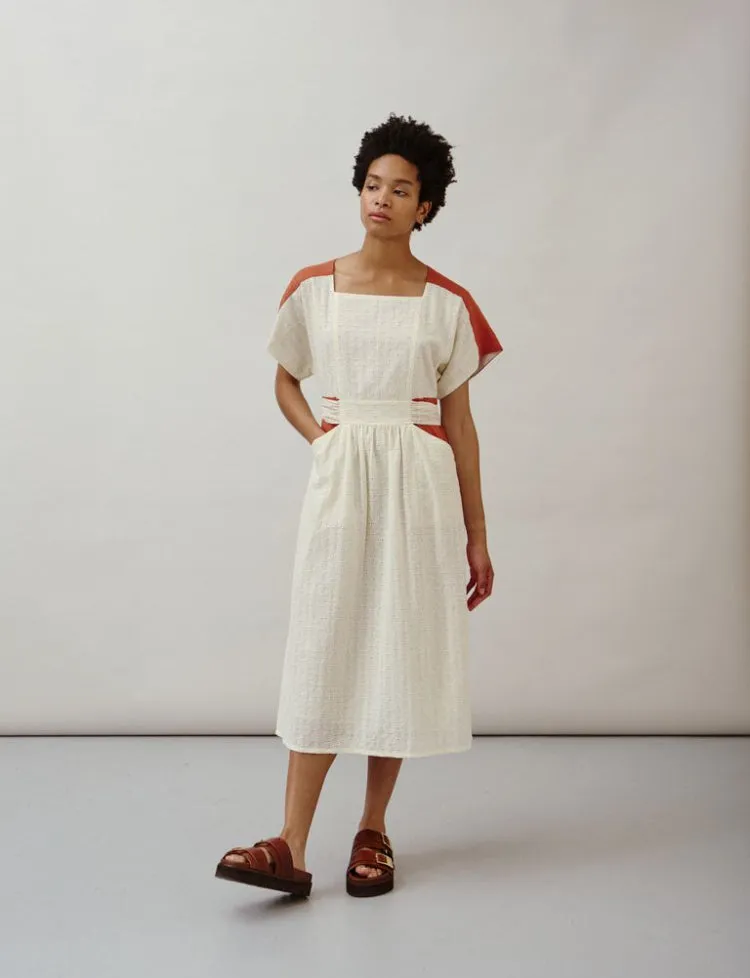 Sideline | Ayres Dress | Buttermilk Cutwork