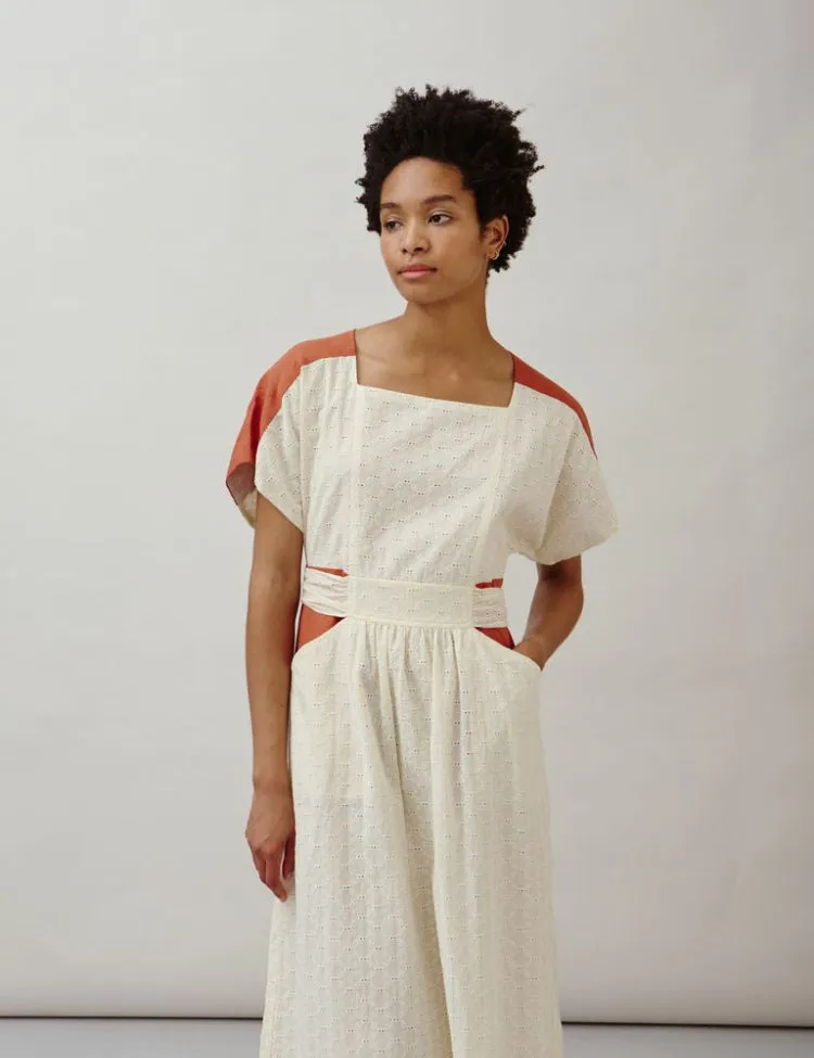 Sideline | Ayres Dress | Buttermilk Cutwork