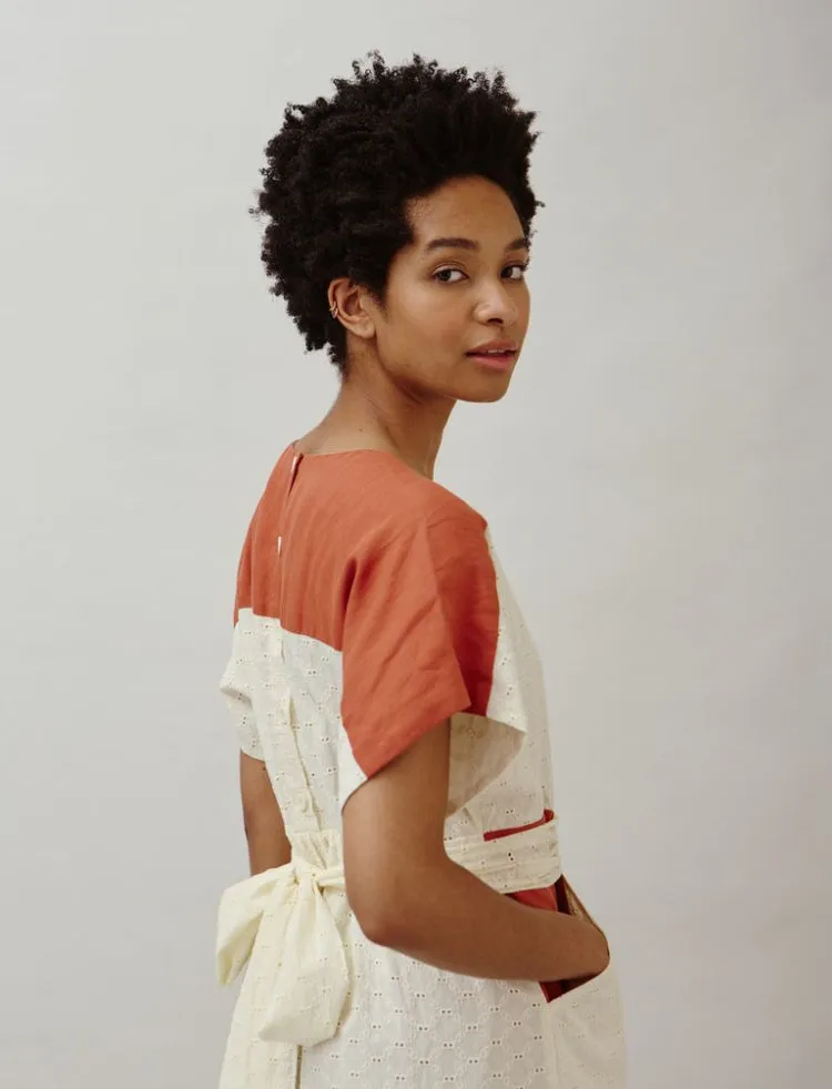 Sideline | Ayres Dress | Buttermilk Cutwork