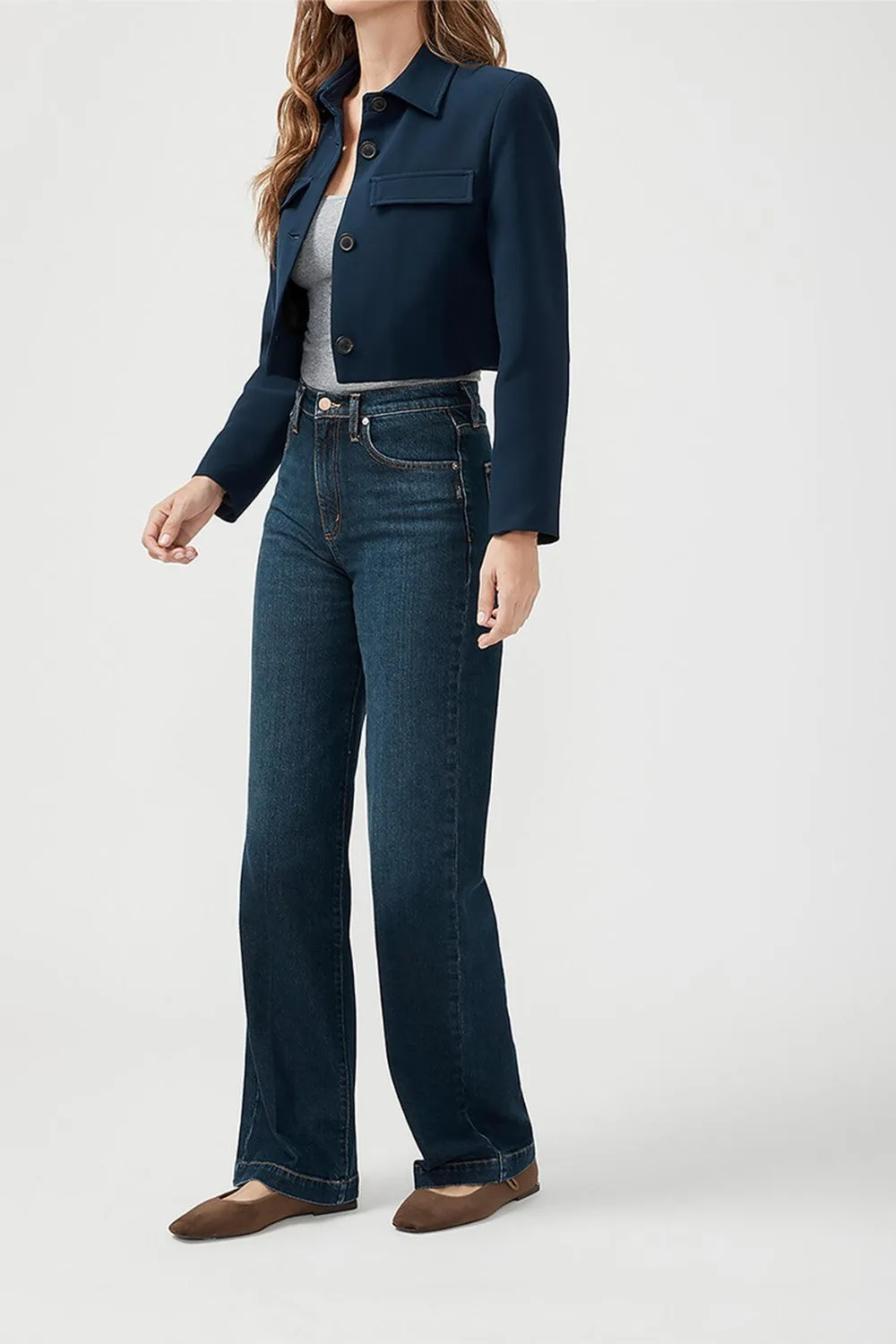 Silver Jeans Co. Highly Desirable High Rise Trouser Leg Jeans