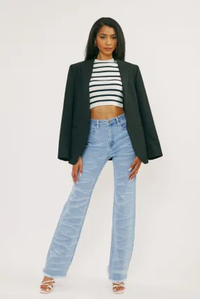 Trixie Ultra  High Rise Wide Leg Jeans