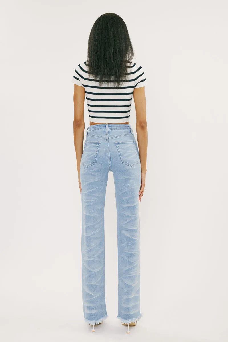 Trixie Ultra  High Rise Wide Leg Jeans