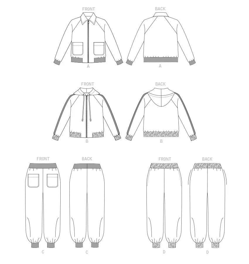 Vogue Pattern V1832  Misses' and Misses' Petite Jacket and Pants