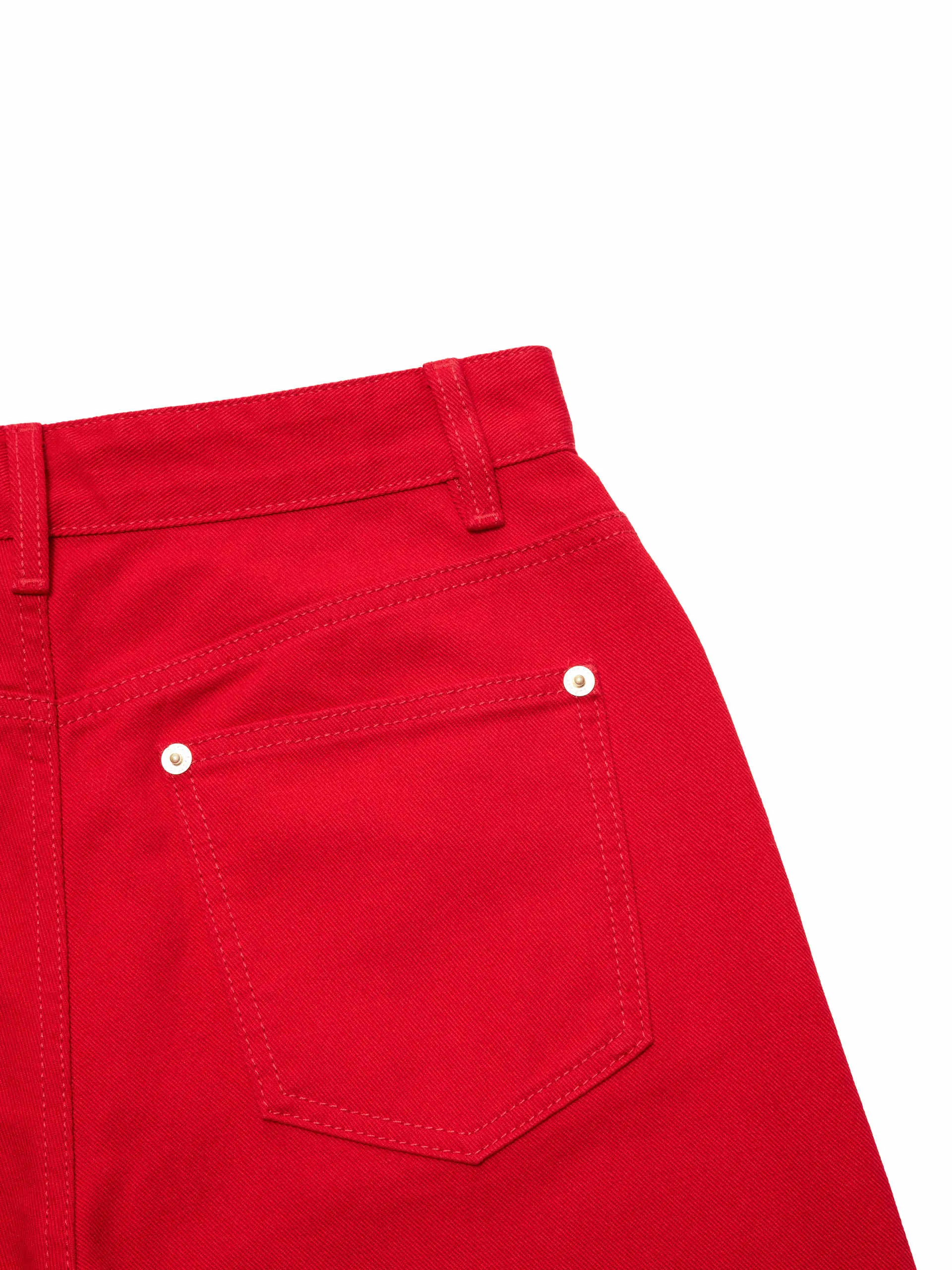 Wide Leg Denim Jeans